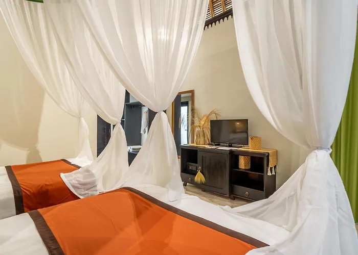 Mesari - Rice Terrace Retreat With Pool & Restaurant ウブド