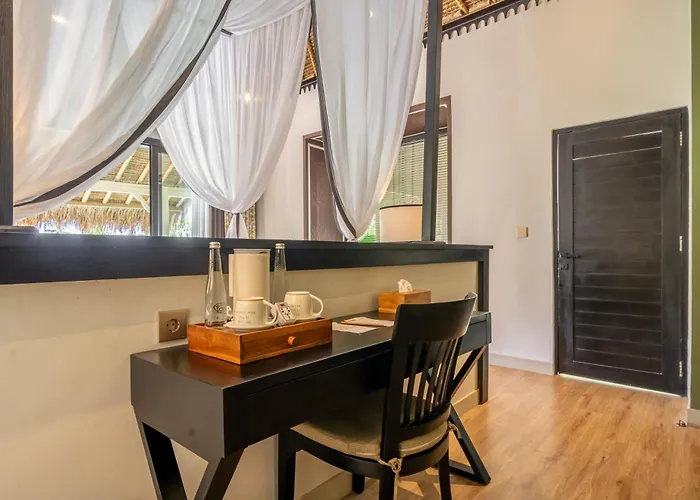 リゾート Mesari - Rice Terrace Retreat With Pool & Restaurant ウブド